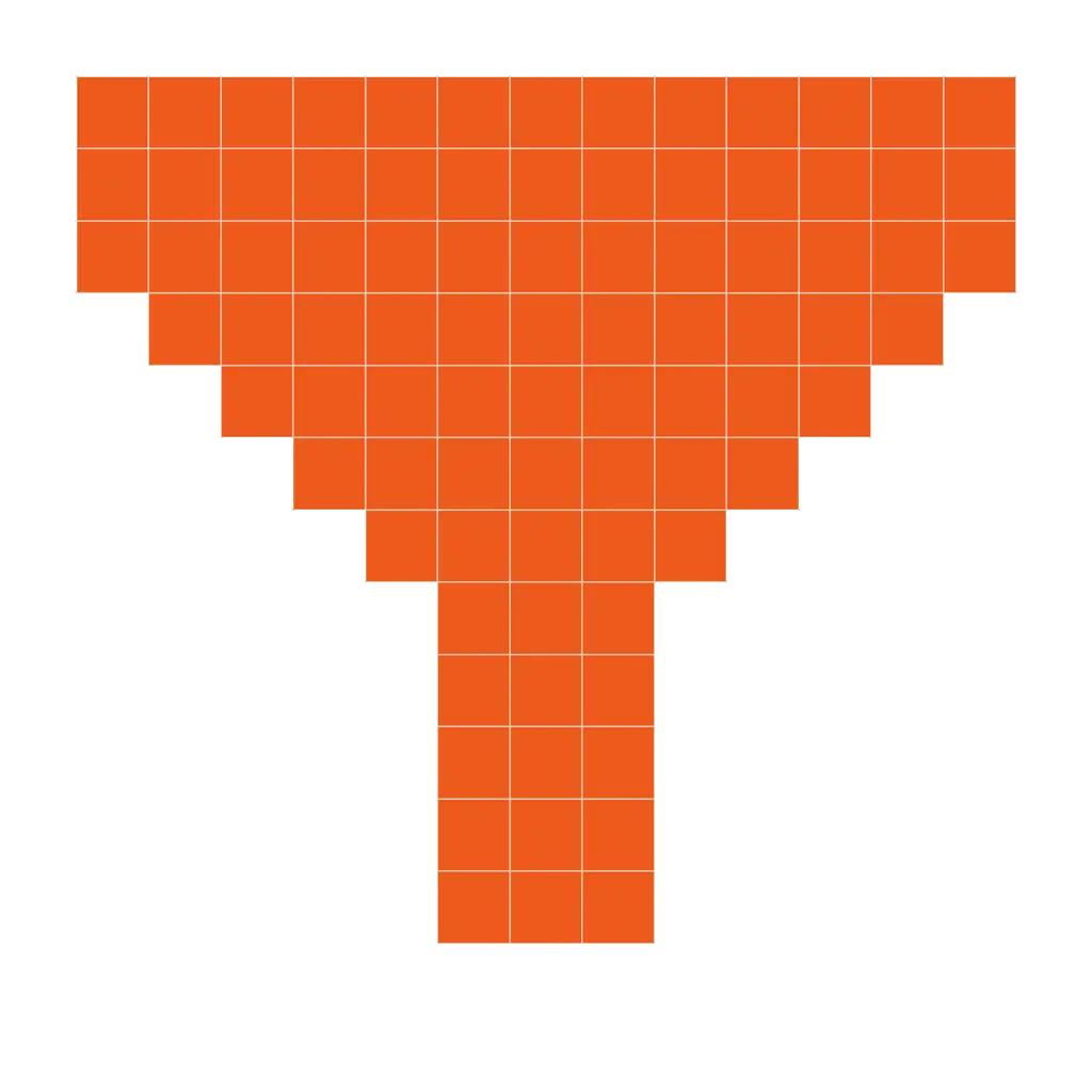 Pixel-art inbox representing RFQ intake